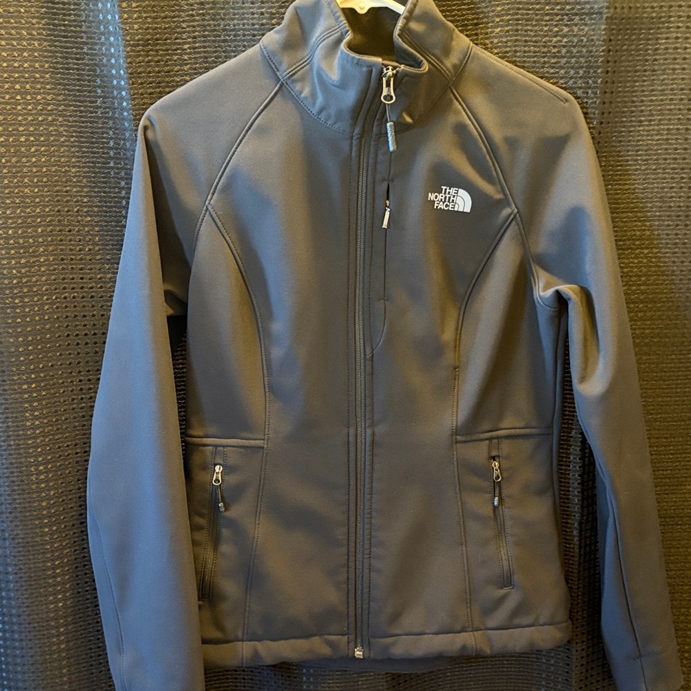 The North Face Charcoal Softshell Jacket